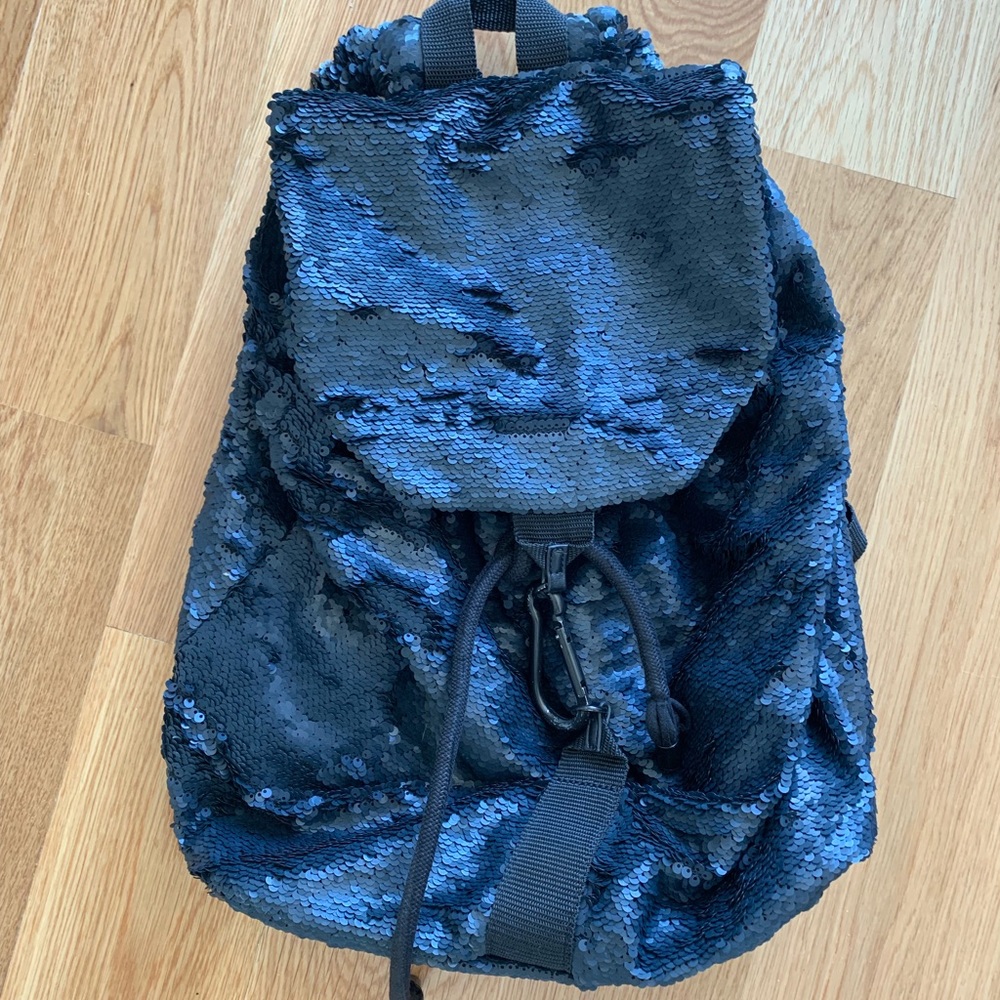 Zara sequin backpack